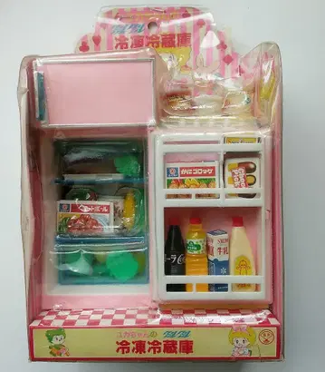 유카짱의 쿨쿨 냉동냉장고 초기판 미사용 쇼와 레트로