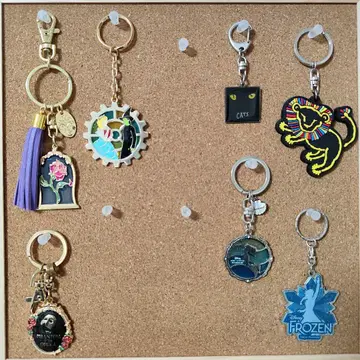 극단 사계절 키링 세트