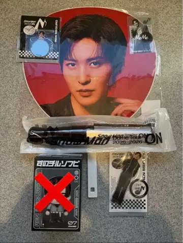 SnowMan Dome Tour 2025-2026 ON 응원봉 부채