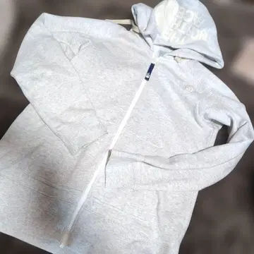 THE NORTH FACE 그레이 풀 집업 후드티 L