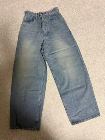stunning lure 라이트 블루 와이드 레그 데님 팬츠 23 미사용