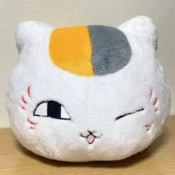 나츠메 우인장 메챠모후굿토 냥코센세 얼굴형 봉제 인형 ~윙크ver.~