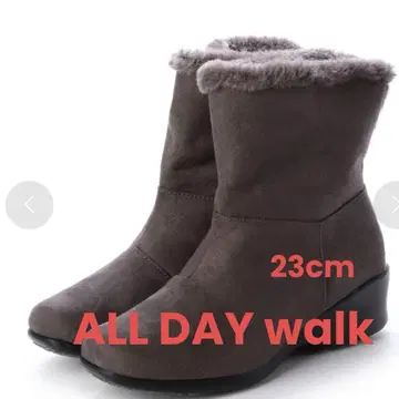 ALL DAY Walk 퍼 포함 숏부츠 23cm