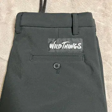 WILD THINGS 속기모 블랙 팬츠 WOMEN's ONE 사이즈