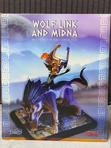 first4figures 울프 링크 & 미도나 젤다의 전설 피규어