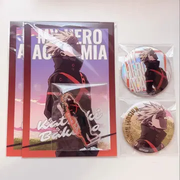 나의 히어로 아카데미아 Twilight 캔뱃지 바쿠고 카츠키 엽서
