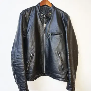 freedom 싱글 가죽 라이더 자켓 바이커 바이크 42