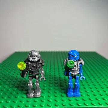 미니 피규어 세트 스컬 헤드 포함