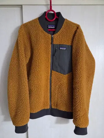 patagonia 플리스 자켓 오렌지