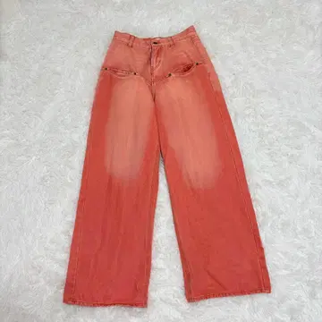 WHO'SWHO gallery 슬래시 포켓 블라스트 데님 핑크 free