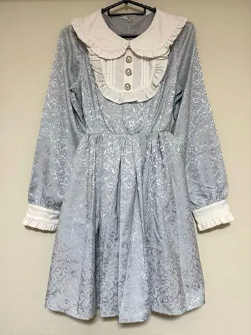 [ Honey Cinnamon ] 절개 자카드 원피스