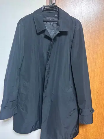 블랙 스텐카라 코트 XL