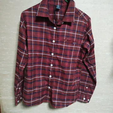 mont-bell M 긴팔 체크 셔츠