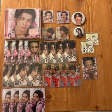 INI 니시 히로토 진심 트레이딩 카드 컴프 캔 배지 스티커