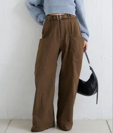 kastane 스터드 사이드 포켓 팬츠