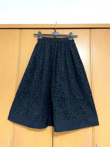 잉게보그 롱 스커트 블랙