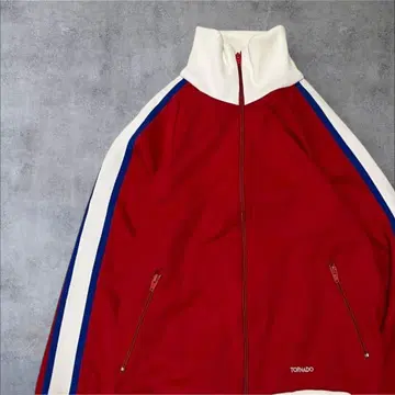 vintage TORNADO 집업 트랙 자켓