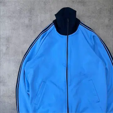 vintage Tukisuke 파랑 트랙 자켓 하이넥