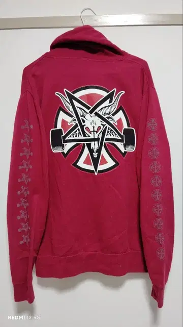 Independent Truck Co. 빨간색 M 후드티