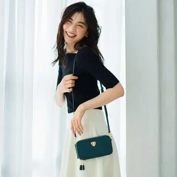 ATAO 다크 그린 숄더백