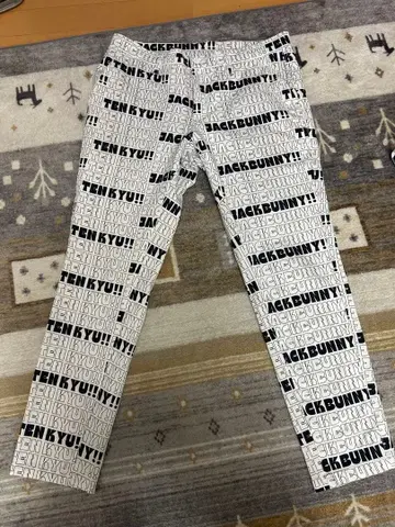 JACKBUNNY!! 로고 프린트 팬츠 사이즈 5