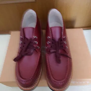 StRutt 버건디 캐주얼 슈즈