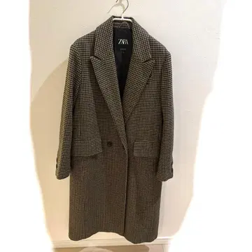 ZARA 마스큘린 코트 롱 체스터 코트