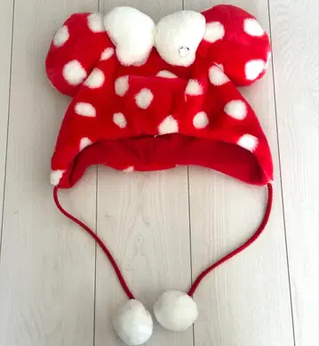 디즈니 팬캡 미니 레드 도트