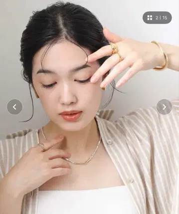 그레디 브릴리언트 Gready Brilliant 헤마타이트 목걸이