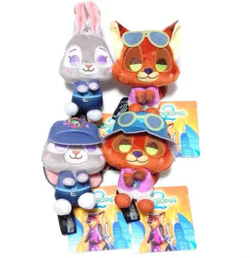 주토피아2 주디 닉 봉제 인형 마스코트 세트 묶음 판매