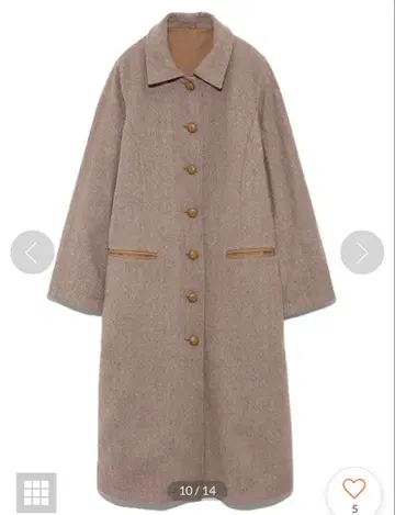 리버서블 4way 롱 코트