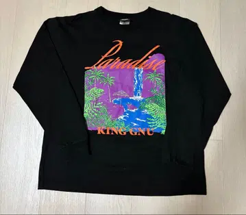 kinggnu 롱 T 2022 투어 굿즈 L 사이즈