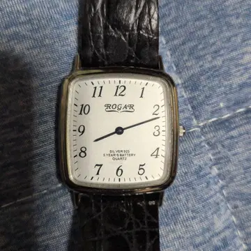 ROGAR 손목시계 실버 925