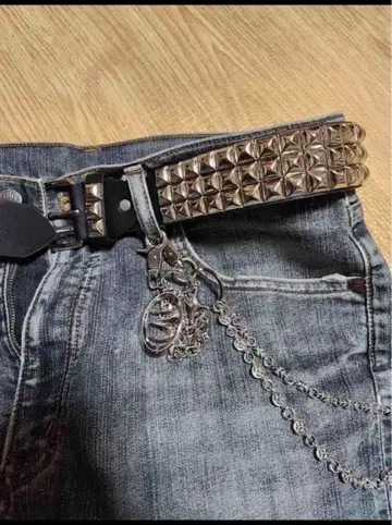 스터드 벨트 bigboy punkandyo 스케이터 sk8 y2k