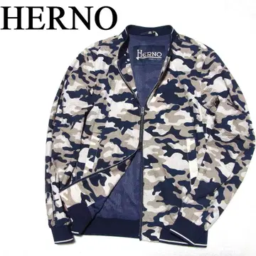 헬노 카모플라주 시어서커 봄버 자켓 44 GI0140U