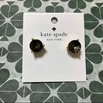 새상품 katespade NEW YORK 귀걸이 블랙 x 골드