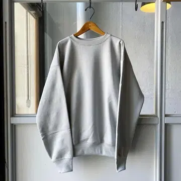 AURALEE POLYESTER SWEAT P/O