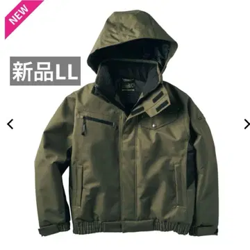새상품 더블 플랩 방수 방한 블루종 LL 사이즈 카키