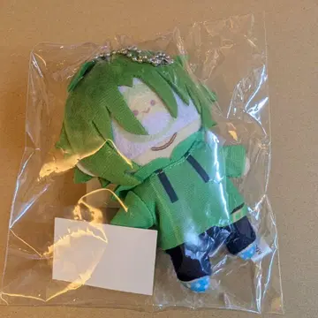 컬러풀 피치 시바 마스코트 키체인 애니메이트 봉제 인형 레어