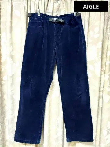 AIGLE 에이글 코듀로이 팬츠 NAVY