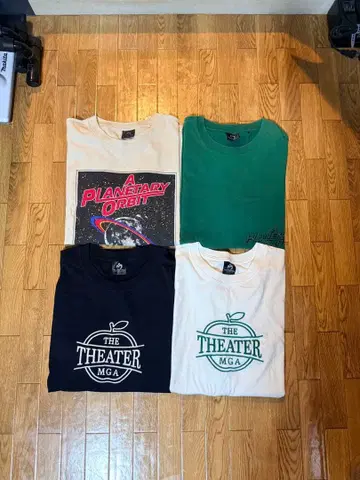 미세스 그린애플 GU 콜라보 T셔츠 세트 THE THEATER MGA