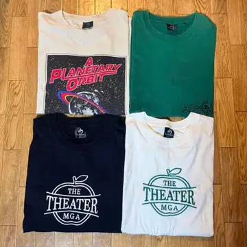 미세스 그린애플 GU 콜라보 T셔츠 세트 THE THEATER MGA