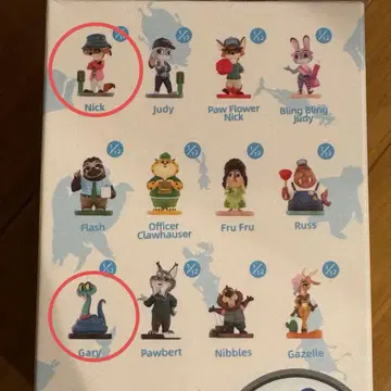 popmart 주토피아 피규어