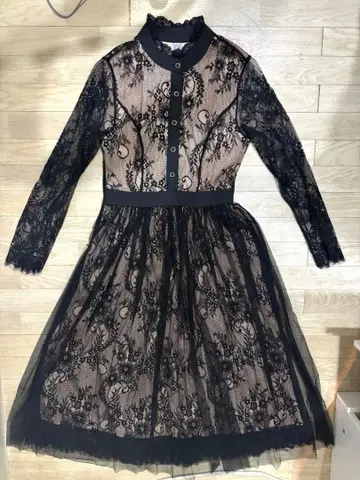 AIZHE 파티 드레스 롱 원피스 레이스