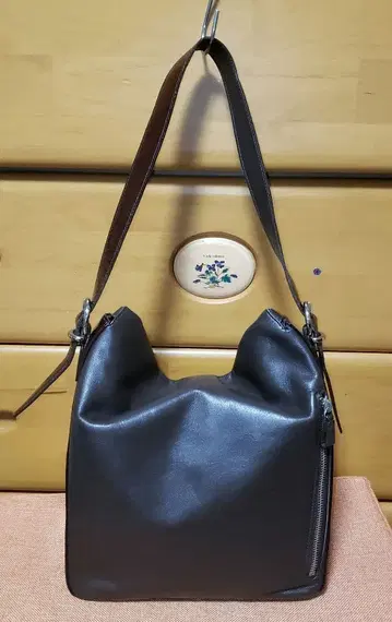 렉서스 다크 브라운 숄더백