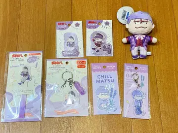 오소마츠 6쌍둥이 이치마츠 10주년 기념 아크릴 키링 스티커