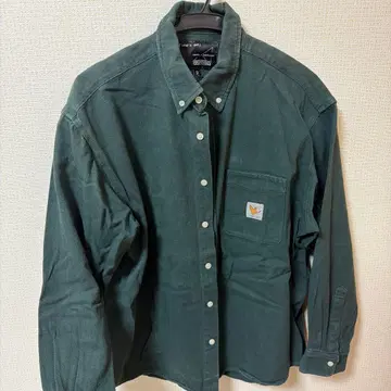 Mark Gonzales 커버올 M 사이즈 다크 그린