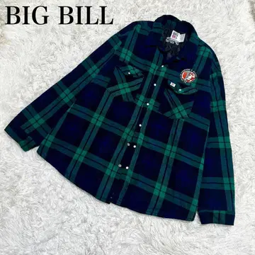 BIGBILL USA 헤비 플란넬 셔츠 2XL 퀼팅 오버 사이즈