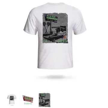 [ 새상품 미사용 ] IN-N-OUT 2023 티셔츠 인앤아웃버거