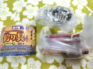 정말 낚일까!? 다이캐스트제 미니미니 낚시용품 마스코트 8 2종 세트